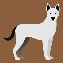 Obraz premium Cute animal Dog Vector Royalty-Images