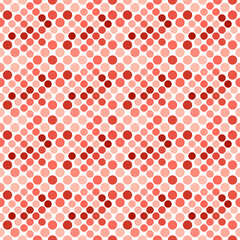 Geometrical dot pattern background design - abstract red vector illustration
