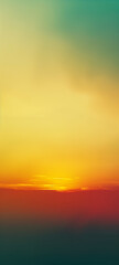 Fototapeta premium vibrant sunset over ocean phone wallpaper background