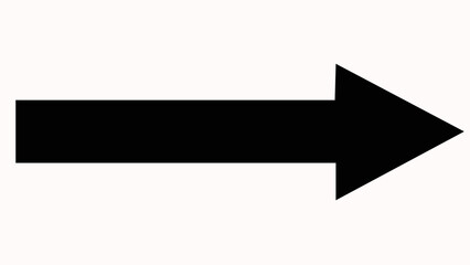 arrows animations navigation on white background. Black right arrows animation set. Direct symbol set on transparent background with