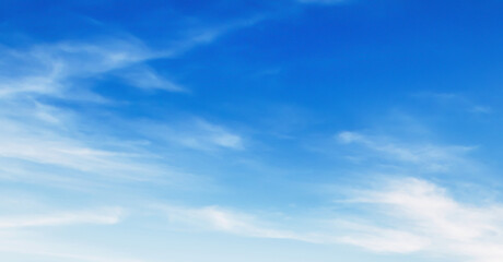blue sky with white clouds