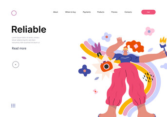 Life Unframed: Photo rainbow -modern flat vector concept illustration of a photographer and rainbow. Metaphor of unpredictability, imagination, whimsy, cycle of existence, play, growth and discovery