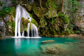 Fototapeta premium cascada de belabarce,navarra