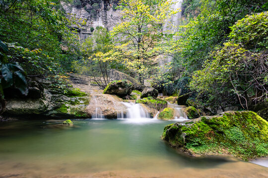 cascada de artazul, valle de Ollo, Navarra