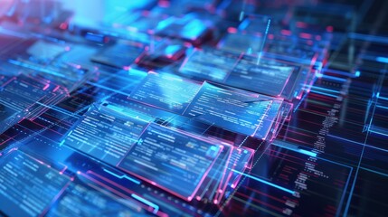 Document Management Compliance Solutions, Highlight compliance-focused document management technologies with an image showcasing regulatory compliance checks, document retention policies, AI