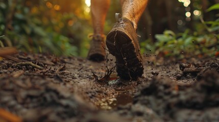 Muddy Hiking Trail