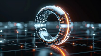 Abstract representation of mathematical algorithms and their applications in data analysis, illustrating computational complexity. Illustration, Image, , Minimalism,