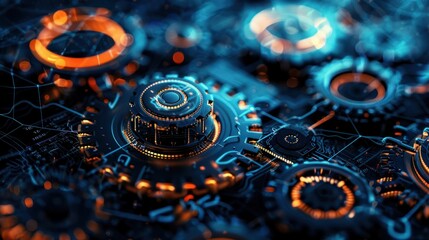 Workflow Automation Unleashed, Showcase the power of automation in document management, illustrating how technology streamlines processes, reduces manual tasks, AI