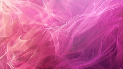 Fototapeta premium Magenta smoke in an abstract wave pattern. Abstract background of smoke