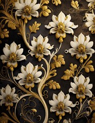 background with flowers