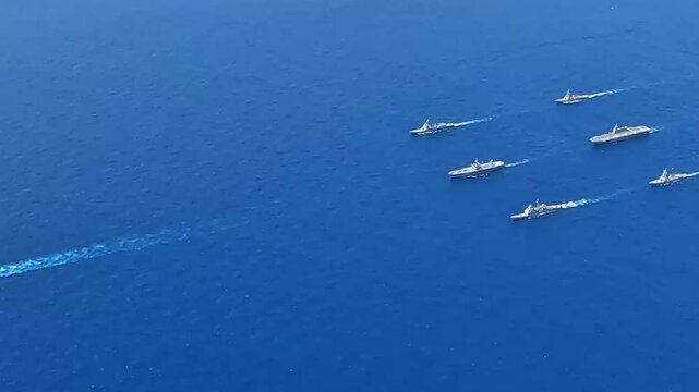 7th Fleet Carrier Group of Ships, Japan Maritime Self-Defense Force ships