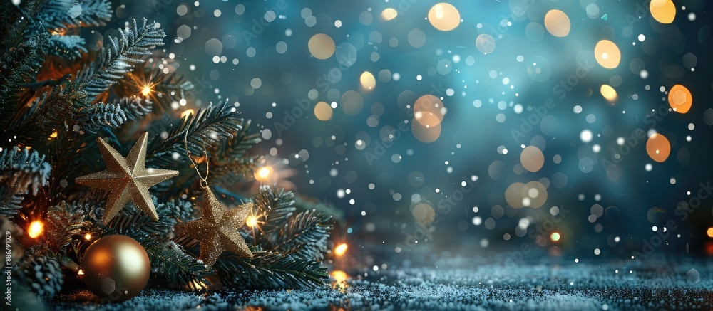 Poster background for christmas and new year holidays with space for additional images.