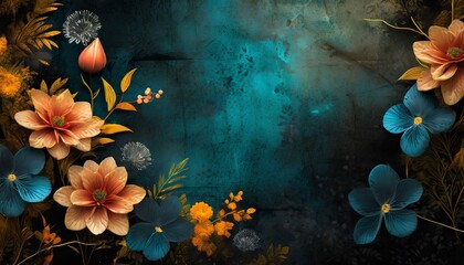 background with flowers