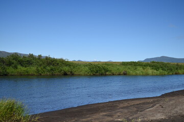lake in the mountains