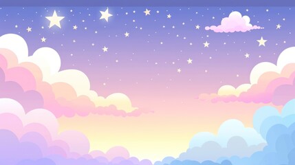 sunny weather beautiful pink clouds