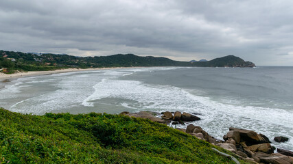 waves on the beach