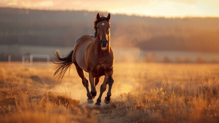 unning toward the camera