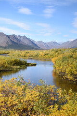 autumn in the mountains