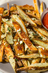 Homemade Rosemary Parmesan French Fries