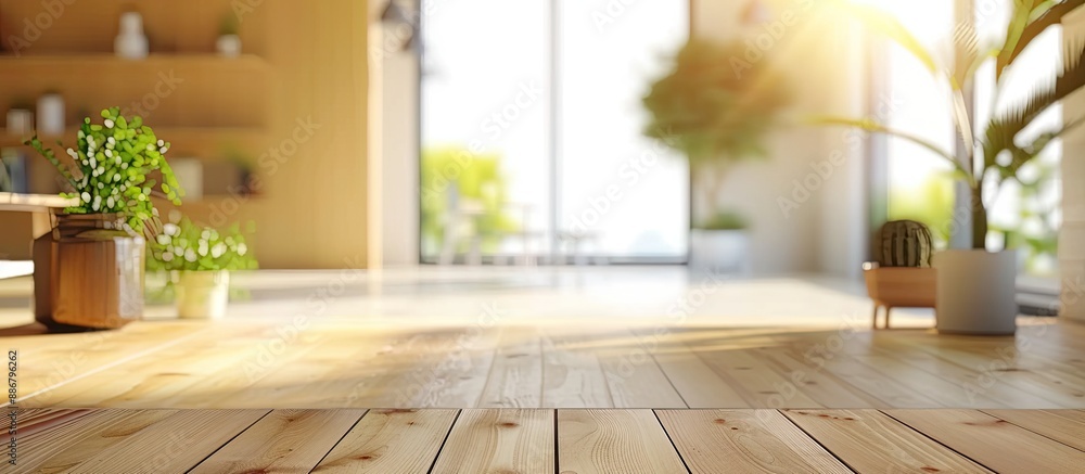 Aufkleber create a blurry background image of the diverse interior with copy space image.
