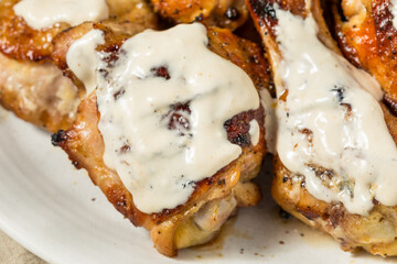 Homemade Alabama White Sauce