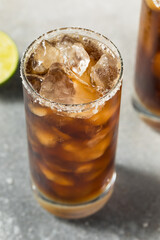 Boozy Mexican Batanga Cocktail
