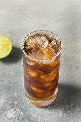 Boozy Mexican Batanga Cocktail