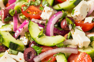 Homemade Greek Peasant Salad