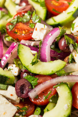 Homemade Greek Peasant Salad