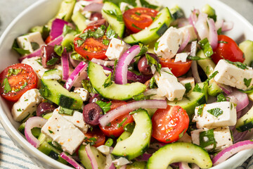 Homemade Greek Peasant Salad
