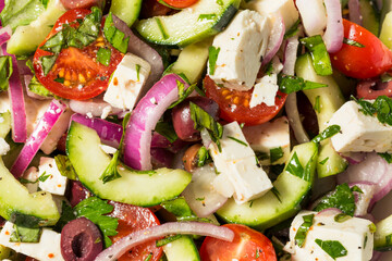 Homemade Greek Peasant Salad