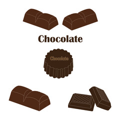 Chocolate vector icon design