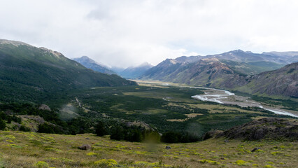 Obraz premium view of the mountains
