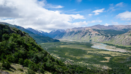 view of the mountains