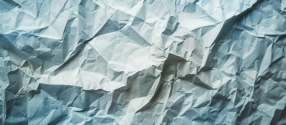 Poster wrinkled paper texture as a background with copy space image.