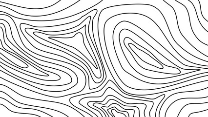 Topographic contour map grid background