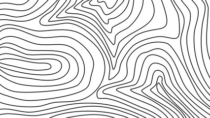 Topographic contour map grid background