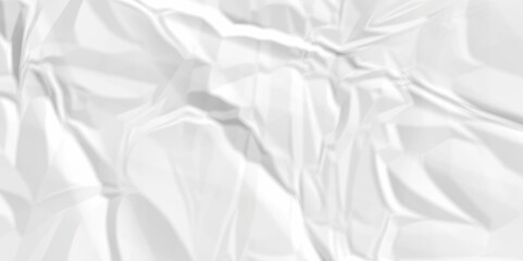 Obraz premium White wrinkly backdrop paper background. panorama craft wrinkly paper texture background, crumpled pattern texture. paper crumpled texture. white fabric crushed textured crumpled.