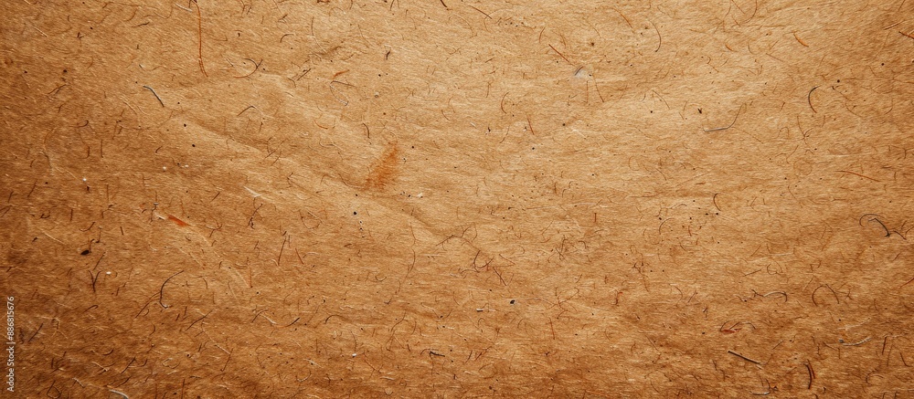Poster kraft paper texture in brown with an abstract pattern provides a versatile background for various us