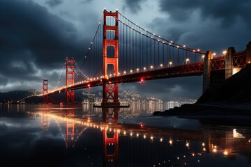 Fototapeta premium Our Lady of Lourdes Staue in Clear Blue Sky Background Virgin Mary Moment Religi, generative IA