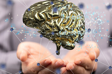 3d rendered medically accurate illustration brain