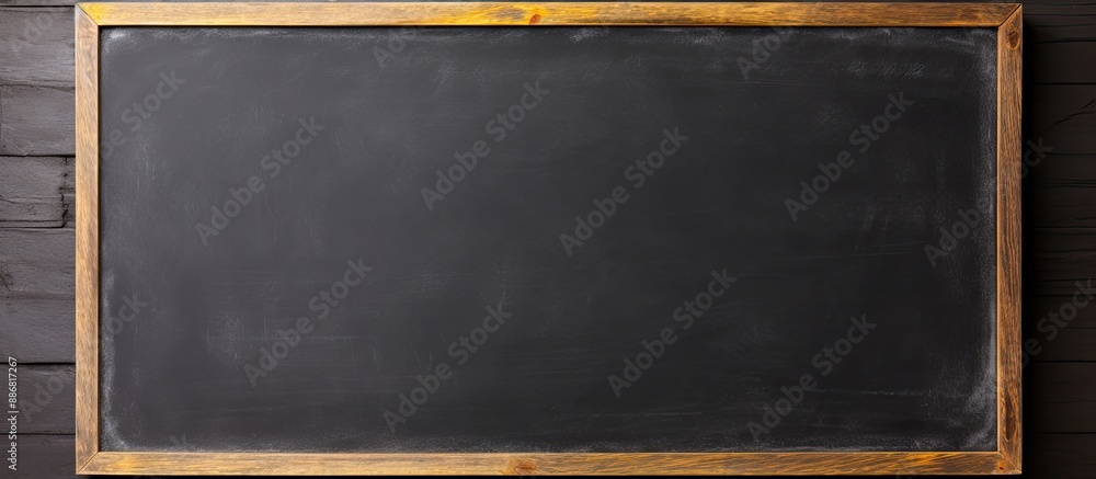 Leinwandbilder display simple concept on blackboard with copy space image.
