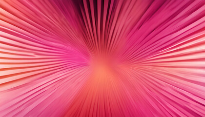 An abstract background with a series of parallel lines in gradient shades of pink and orange, creating a sense of depth and perspective.