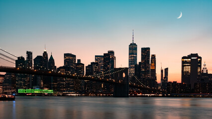 Fototapeta premium The skyline of New York City, United States