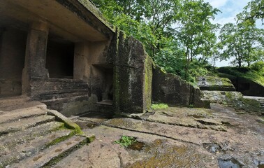 Exploring The Ancient Rock-Cut Caves Of Kanheri, Mumbai, Maharashtra, India