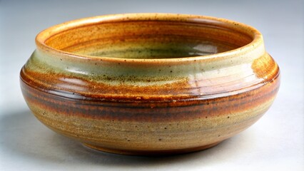 Handcrafted Ceramic Bowl with Earthy Glaze, Pottery, Clay Art, Handmade, Ceramic