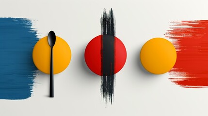 Elegant abstract patterns resembling watercolor strokes, ideal for adding a touch of artistry to marketing materials. Illustration, Image, , Minimalism,