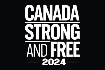 2024 canada day vector illustration, happy canada day