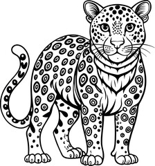 Lion Mandala Coloring Page for Adults