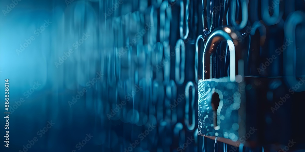 Poster infographic on cybersecurity best practices strong passwords updates phishing awareness user empower